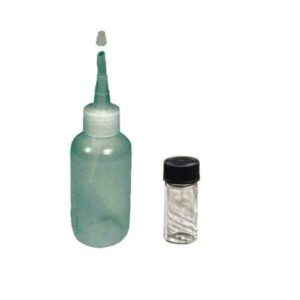 sluice monkey 3oz sniffer bottle and glass vial for your gold panning.