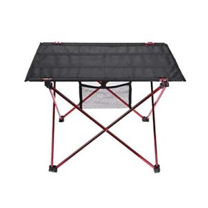 trentsnook exquisite camping stool outdoor table ultralight portable folding table camping picnic table outdoor barbecue fishing chairs folding desk (color : table)