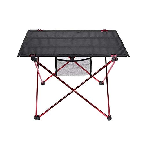 TRENTSNOOK Exquisite Camping Stool Outdoor Table Ultralight Portable Folding Table Camping Picnic Table Outdoor Barbecue Fishing Chairs Folding Desk (Color : Table)