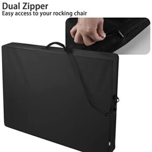 Xxerciz Rocking Chair Carry Bag Storage Bag for GCI Outdoor Freestyle Rocker FirePit Rocker Waterside Beach Rocker Camp Chair Replacement Bag