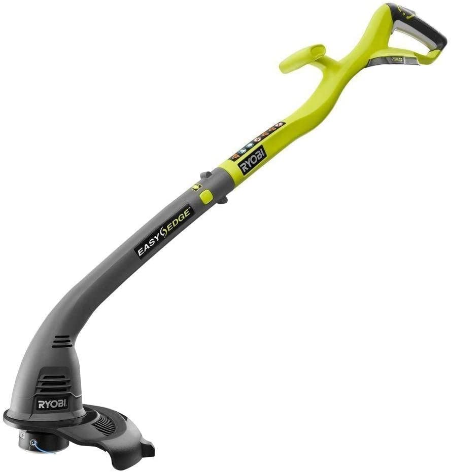 Ryobi 18-Volt Lithium-ion Shaft Cordless Electric String Trimmer and Edger ZRP2003A (WITHOUT Battery and Charger) (Renewed)