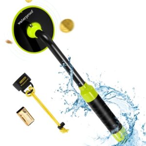 rm ricomax metal detector underwater – waterproof pinpointer up to 100 feet underwater for scuba, all-metal mode & pulse induction targeting with vibration, 2022 upgrade verison