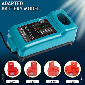 NI-CD NI-MH Battery Charger for Makita PA14 1822 1220 1222 1233S Battery 9.6V-18V Replacement Power Tool Battery