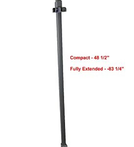 Replacement Parts forColeman for Coleman 13 x 13 1-Push Center Hub Shelter Canopy from Costco Extended Adjustable Leg Replacement Parts, Gray