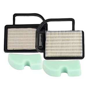 hifrom air filter with pre filter compatible with kohler sv470-610 15-21 replace 20-083-06-s 20-083-02s 2008302 cub cadet kh-20 883 02-s1 craftsman 24642 ariens 21541600