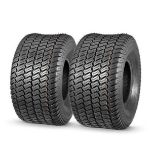 maxauto 20×10.00-8 lawn mower tires, 20×10-8 tractor turf tire, 20x10x8 nhs tires, 4ply tubeless, set of 2