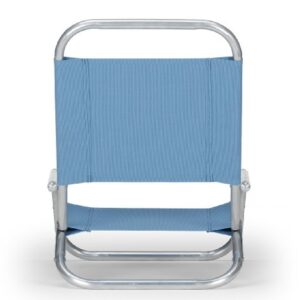 Telescope Casual Sun and Sand Folding Beach Chair, Blue/White Stripe (73313601)