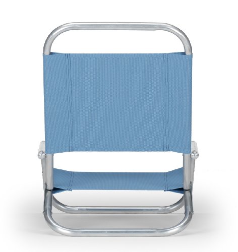 Telescope Casual Sun and Sand Folding Beach Chair, Blue/White Stripe (73313601)