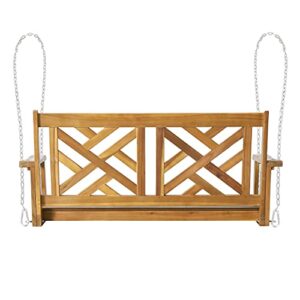 Christopher Knight Home Alejandro Porch Swing, Teak