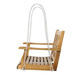 Christopher Knight Home Alejandro Porch Swing, Teak