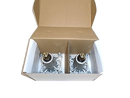 Craftsman Set of Two 187292, 192870, 532187292, 532192870 Spindle Assembly with Grease Zerk, Husqvarna Poulan