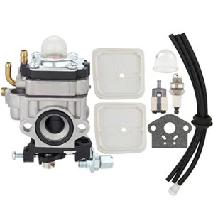 mannial wyk-186 carburetor carb fit echo pb-260l srm-260s srm-261s ppt-260 ppt-261 power blower leaf blower shindaiwa 81742 ah242 ahs242 c242 t242x t242 le242 string trimmer a021000700