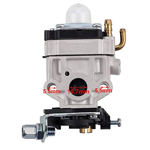 Mannial WYK-186 Carburetor Carb fit Echo PB-260L SRM-260S SRM-261S PPT-260 PPT-261 Power Blower Leaf Blower Shindaiwa 81742 AH242 AHS242 C242 T242X T242 LE242 String Trimmer A021000700