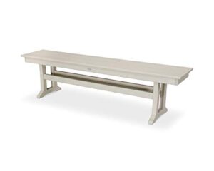 polywood® bench, sand