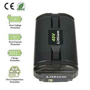 CELL9102 Replacement 6.0Ah 40V Lithium Battery for Ryobi Lawn Mower 40v Battery OP4015 OP4050A OP4040 OP4050 OP40201