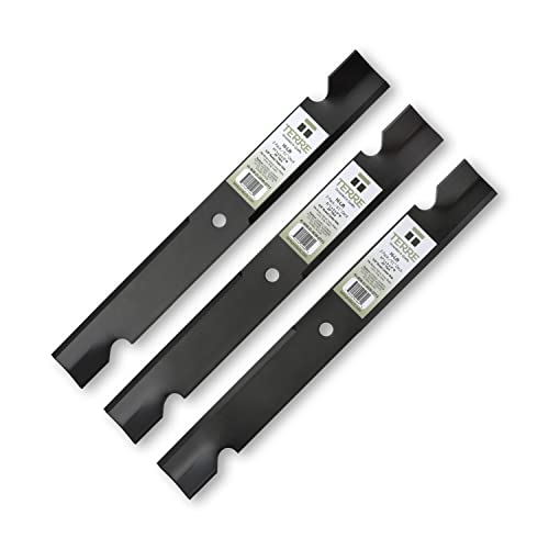 Terre Products, 3 Pack High Lift Lawn Mower Blades, 61 Inch Deck, Replacement for Ferris 1520842, 1520842S, 5020842, 5101755S, Bobcat 112111-03, Scag 48111, 481708, 481712, Husqvarna 539101733