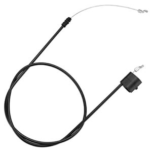 engine zone control cable fit for craftsman lawn mower – throttle cable fits sears weedeater poulan husqvarna brute murray troy-bilt 21″ 22″ self-propelled mower, replaces 532176556