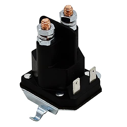 Solenoid 725-06153A 725-06153 Starter Solenoid relay Compatible with MTD Cub Cadet Troy Bilt Yard Man Lawn Mower Lawn Tractor RZT XT1 XT2 ZT1 ZT2