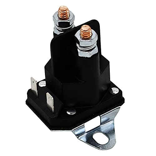 Solenoid 725-06153A 725-06153 Starter Solenoid relay Compatible with MTD Cub Cadet Troy Bilt Yard Man Lawn Mower Lawn Tractor RZT XT1 XT2 ZT1 ZT2