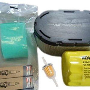 Engine Service Maintenance Tune Up Filter Kit Fits Kohler 7000 KT740 w/Pro Filtration Bad Boy ZT Elite Lawnmowers (1)