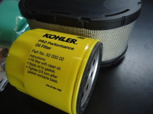 Engine Service Maintenance Tune Up Filter Kit Fits Kohler 7000 KT740 w/Pro Filtration Bad Boy ZT Elite Lawnmowers (1)