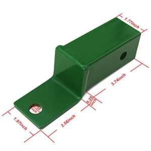 NIXFACE Zero Turn Lawn mower Hitch Rear Fit for John Deere Rear Gas Z Trak Z225 Z245 Z445 Z425 Z465 Even for Z910 Z925 Z950 Z960 Z970