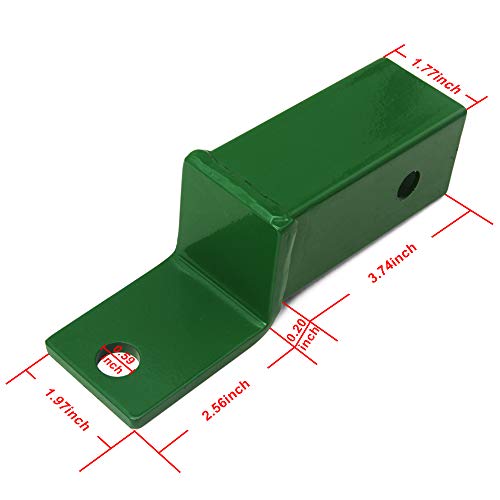 NIXFACE Zero Turn Lawn mower Hitch Rear Fit for John Deere Rear Gas Z Trak Z225 Z245 Z445 Z425 Z465 Even for Z910 Z925 Z950 Z960 Z970