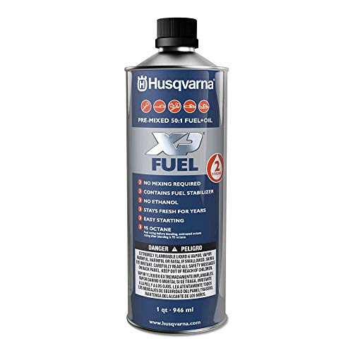 Husqvarna 584309701 XP Pre-Mixed 2-Stroke Fuel and Engine Oil Quart (6 Pack)