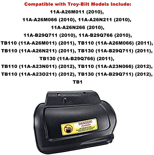 KINTLE 987-02516A Hinged Mulching Plug Assembly, Compatible with MTD Craftsman 21" Push Mower - Hinge Pin & Spring are Included