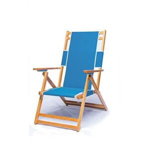 frankford umbrellas heavy duty commercial grade oak wooden beach chair folding