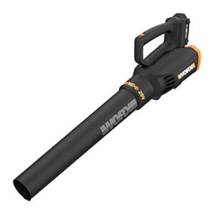 worx 20v turbine cordless two-speed leaf blower power share – wg547 (battery & charger included)