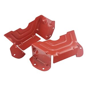 SnowBear 2-Pack Red Deck Belt Cover 42/46" 783-06424A-0638 Compatible with MTD, Troy Bilt, Cub Cadet, Columbia, Craftsman Lawn Mower Machines