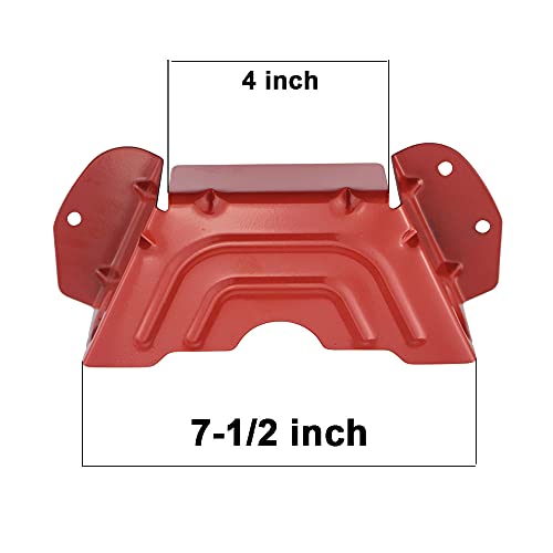 SnowBear 2-Pack Red Deck Belt Cover 42/46" 783-06424A-0638 Compatible with MTD, Troy Bilt, Cub Cadet, Columbia, Craftsman Lawn Mower Machines