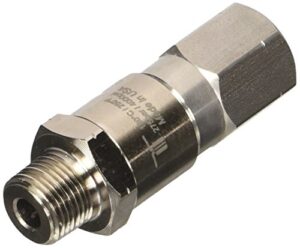 mosmatic live pressure washer swivel – 4000 psi, 3/8in. npt-m, stainless steel, model# dgv