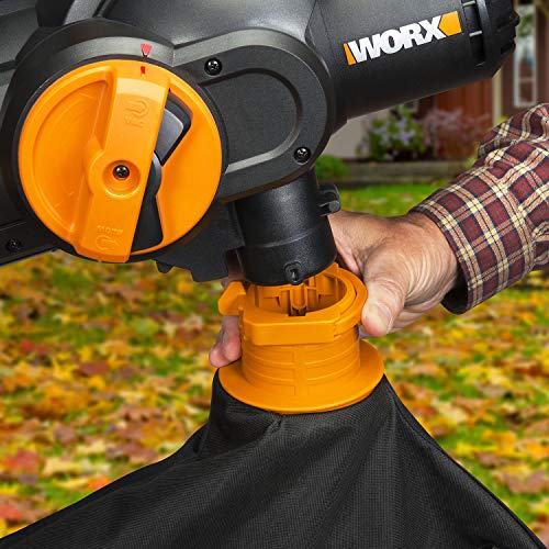 WORX 12 Amp TRIVAC 3-in-1 Electric Leaf Blower/Mulcher/Yard Vacuum - WG512