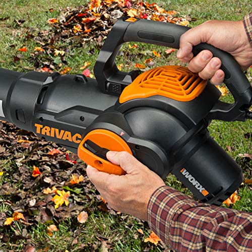 WORX 12 Amp TRIVAC 3-in-1 Electric Leaf Blower/Mulcher/Yard Vacuum - WG512