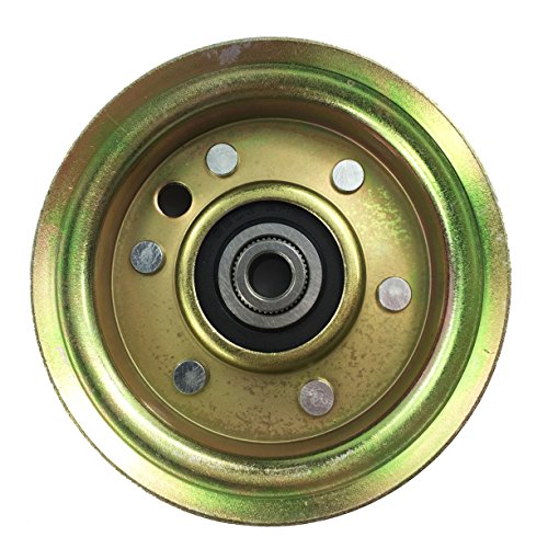 Parts Camp 532173437 532165888 Flat Idler Pulley Replaces Husqvarna/AYP/Craftsman 173437 165888 Oregon 78-054 Stens 280-022 Mower Pulley Poulan Craftsman for 42" Decks