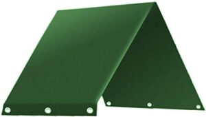 sevenmore playground replacement canopy, 43″ x 90″ outdoor swingset shade kids playground roof canopy waterproof cover snow proof tent replacement tarp sunshade (green-43 90″)