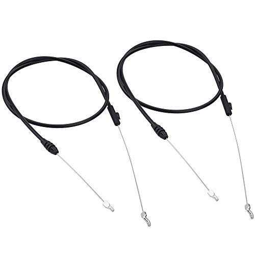 2Pack 946-04661A Control Cable Brake for MTD Troy Bilt 946-04661 TB100 TB110 TB115 TB120 TB130 TB140 TB160 TB230 TB240 TB320 TB330 TB330XP TB350XP TB360XP TB365XP TB370XP TB380XP Lawn Mower Lawnmower