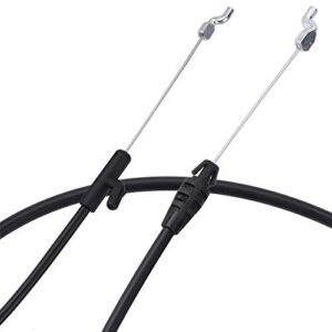 2Pack 946-04661A Control Cable Brake for MTD Troy Bilt 946-04661 TB100 TB110 TB115 TB120 TB130 TB140 TB160 TB230 TB240 TB320 TB330 TB330XP TB350XP TB360XP TB365XP TB370XP TB380XP Lawn Mower Lawnmower