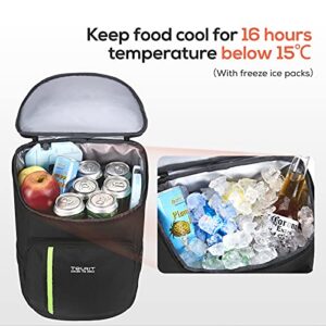 TOURIT Cooler Backpack 30 Cans Lightweight Insulated Backpack Cooler Leak-Proof for Men and Women