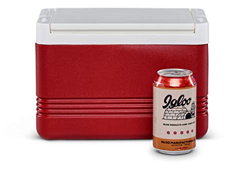 Igloo Legend 6-Can Cooler , Red, 5 Qt