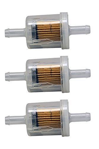 Briggs & Stratton Genuine 691035 40 Micron Fuel Filter (3 Pack)