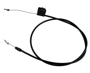 podoy 158152 lawn mower throttle cable 582991501 engine zone control cable for compatible with husqvarna poulan ayp craftsman weed eater