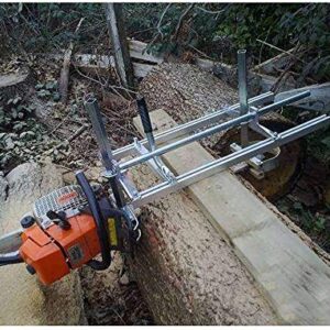 chainsaw mill Portable Chainsaw mill 36" Inch steel and Aluminum Planking Milling Bar Size Cutting Milling