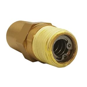 Zeiboat 7101359 Thermal Relief Valve for Gas Powered Pressure Washer Pumps, 1/4 Inch NPT