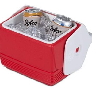 Igloo 4 Qt Playmate Mini Hardsided Lunch Box Cooler, Red