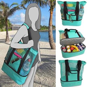 askfairy multi-function picnic thermal preservation bag beach bag,large picnic fresh-keeping bag for outdoor swimming, camping, travel