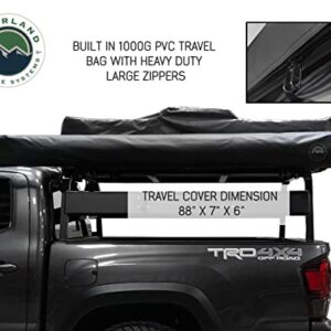 Nomadic OVS Awning 270 Passenger Side - Dark Gray Cover with Black Cover Universal