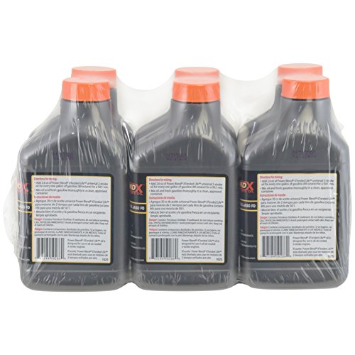 Echo 6450025 Power Blend Xtended 2-stroke Oil Mix for 2.5 Gallon (50:1) 6 Pack